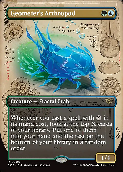 Geometer's Arthropod (Borderless)