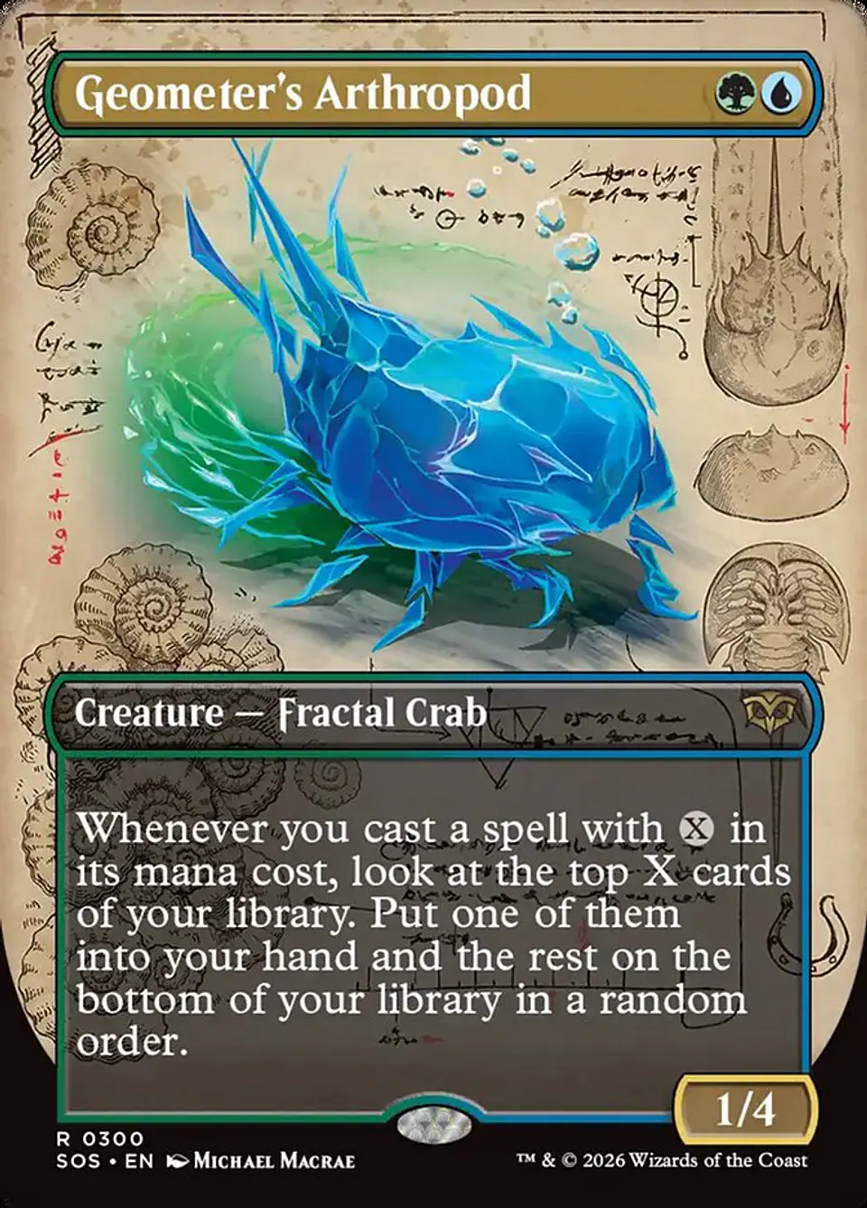 Geometer's Arthropod (Borderless) 1