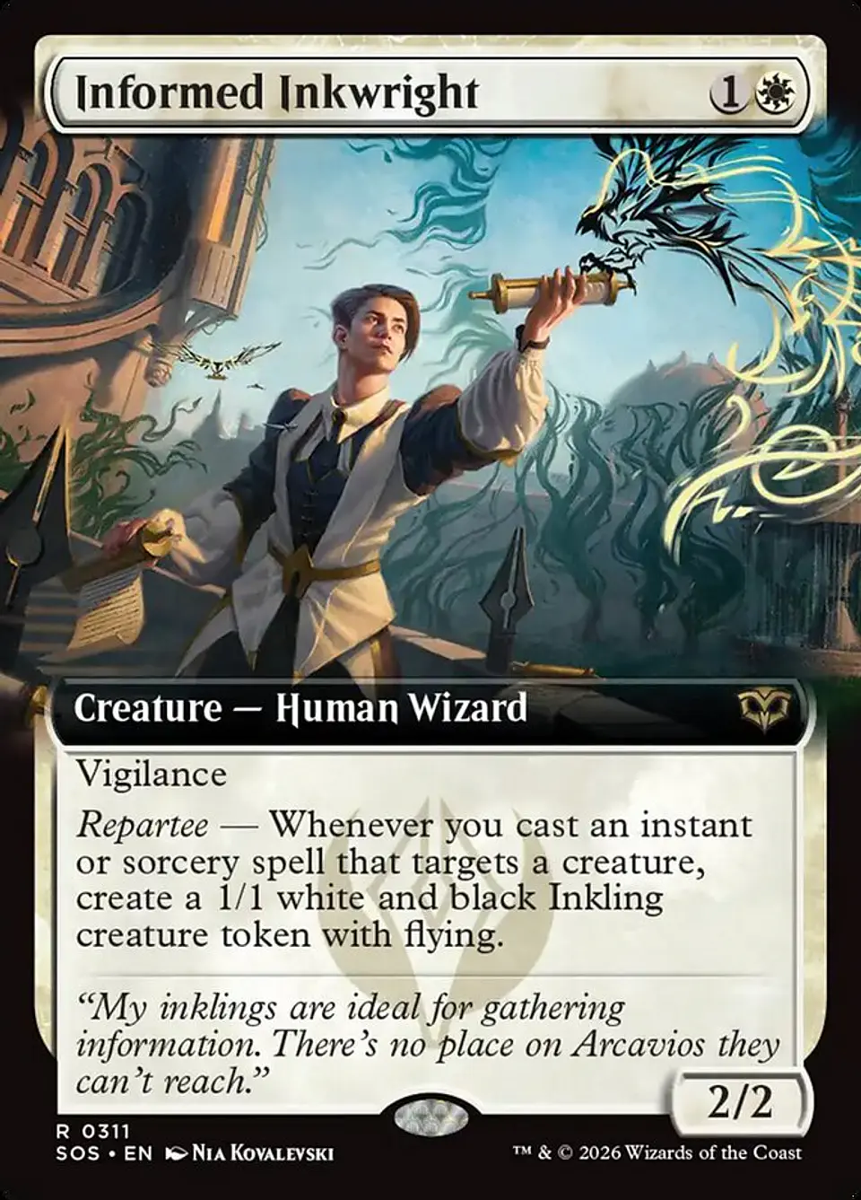 Informed Inkwright (Extended Art) 1
