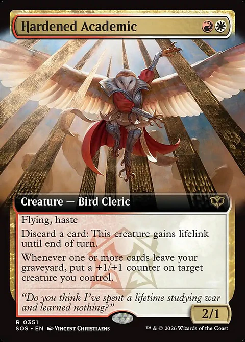 Hardened Academic (Extended Art)