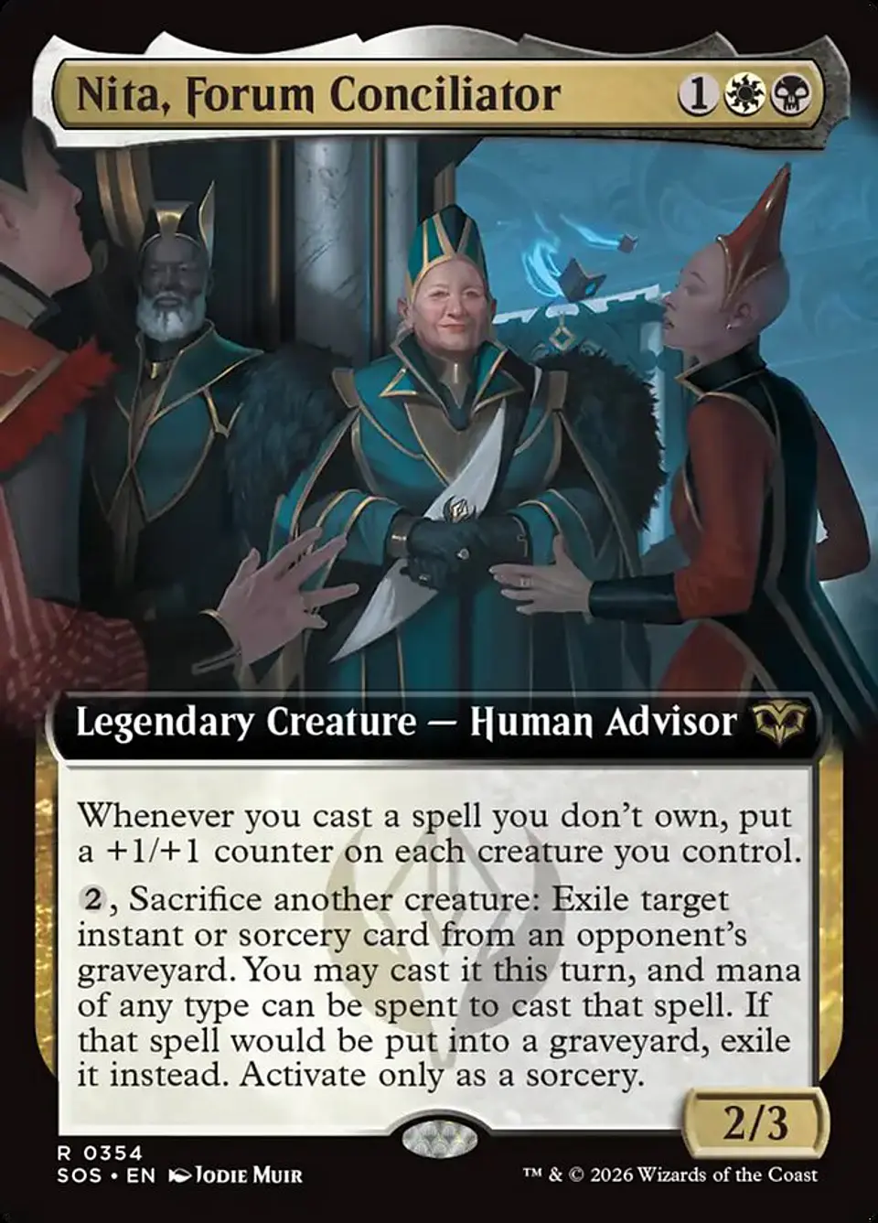 Nita, Forum Conciliator (Extended Art) 1