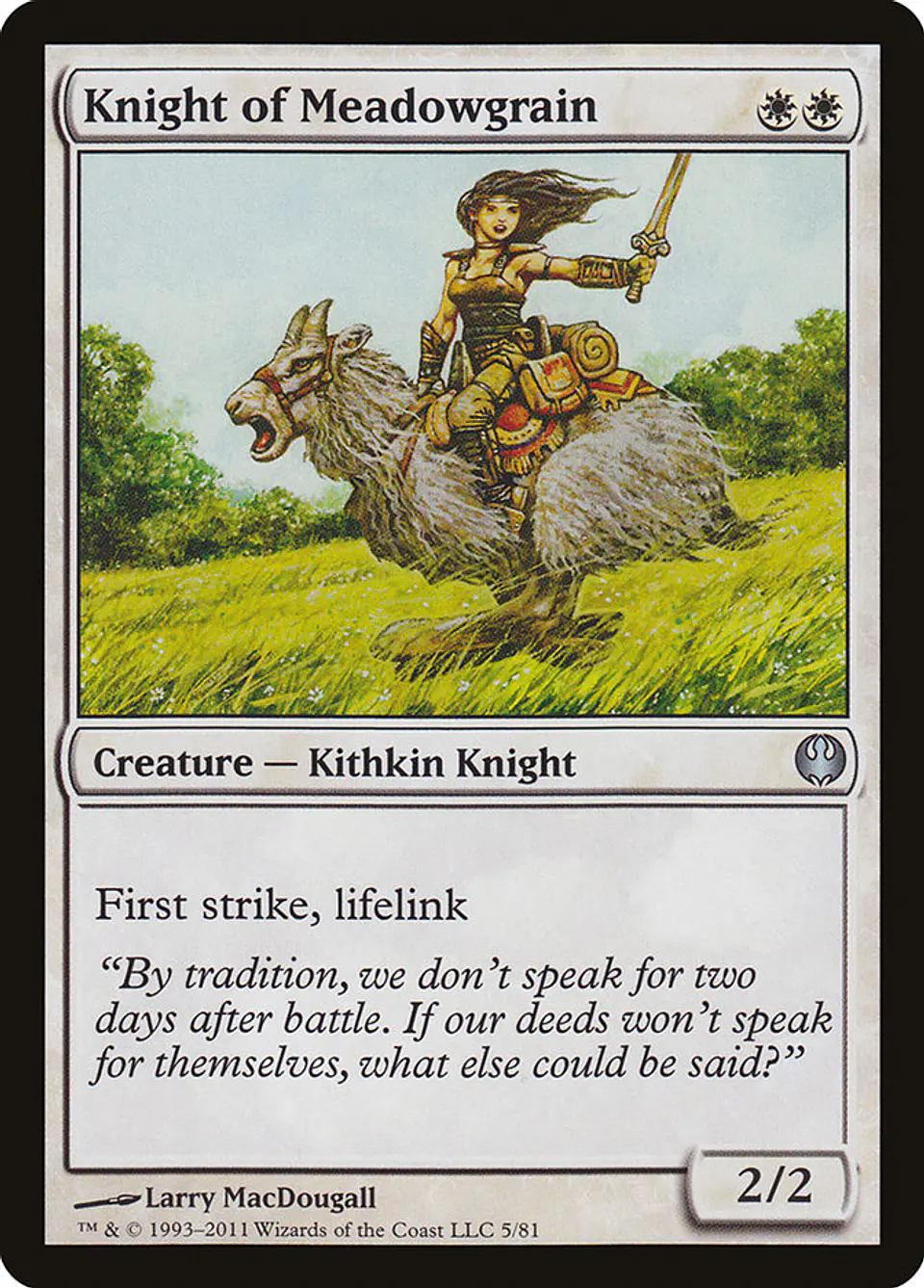 Knight of Meadowgrain 1