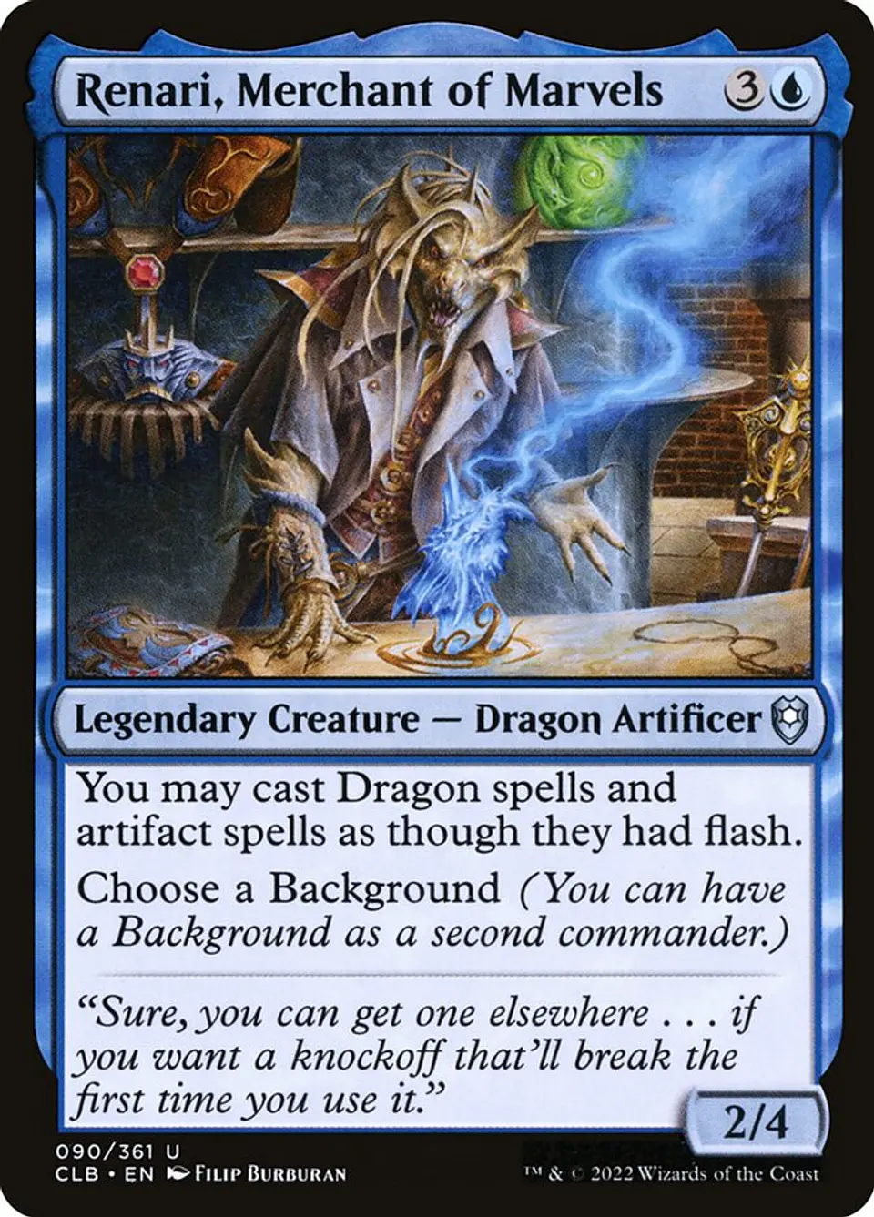 Renari, Merchant of Marvels 1