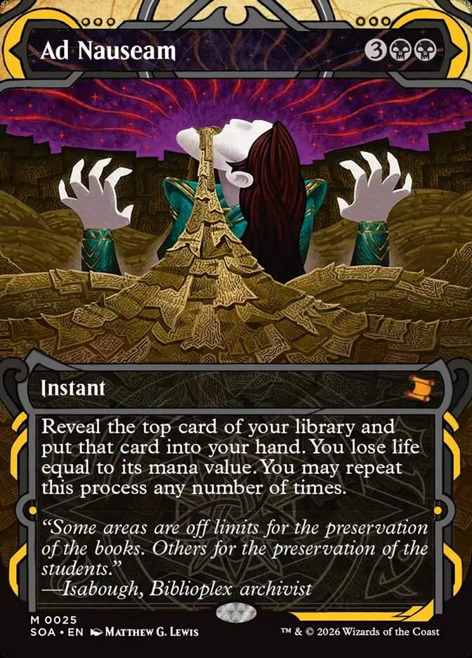 Ad Nauseam (Borderless)