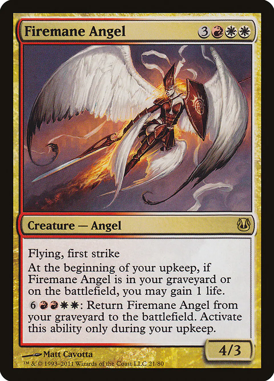 Firemane Angel 1