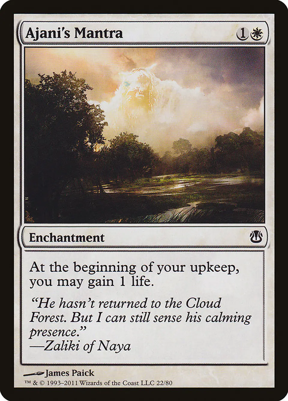 Ajani's Mantra 1