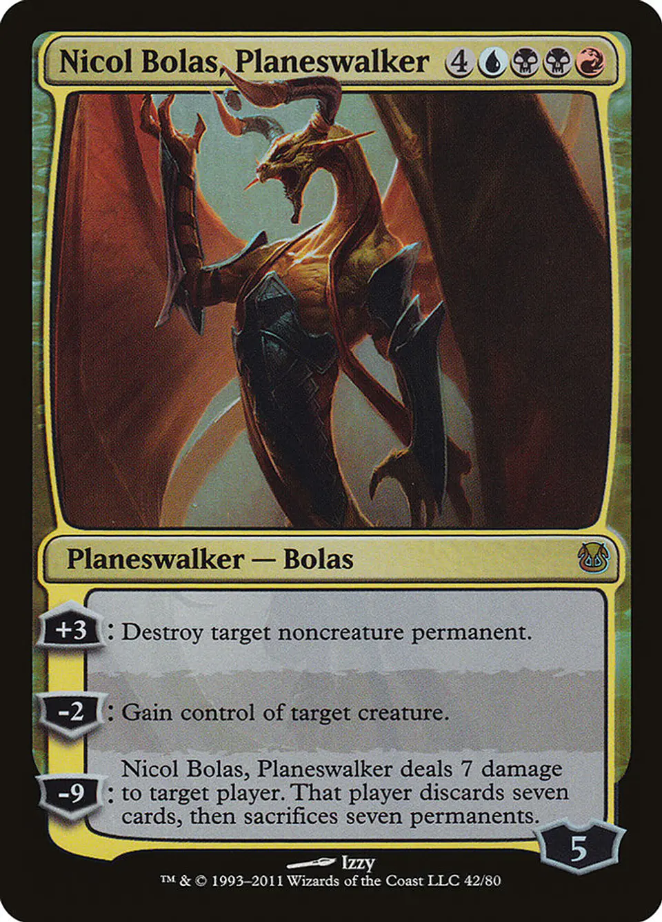 Nicol Bolas, Planeswalker 1