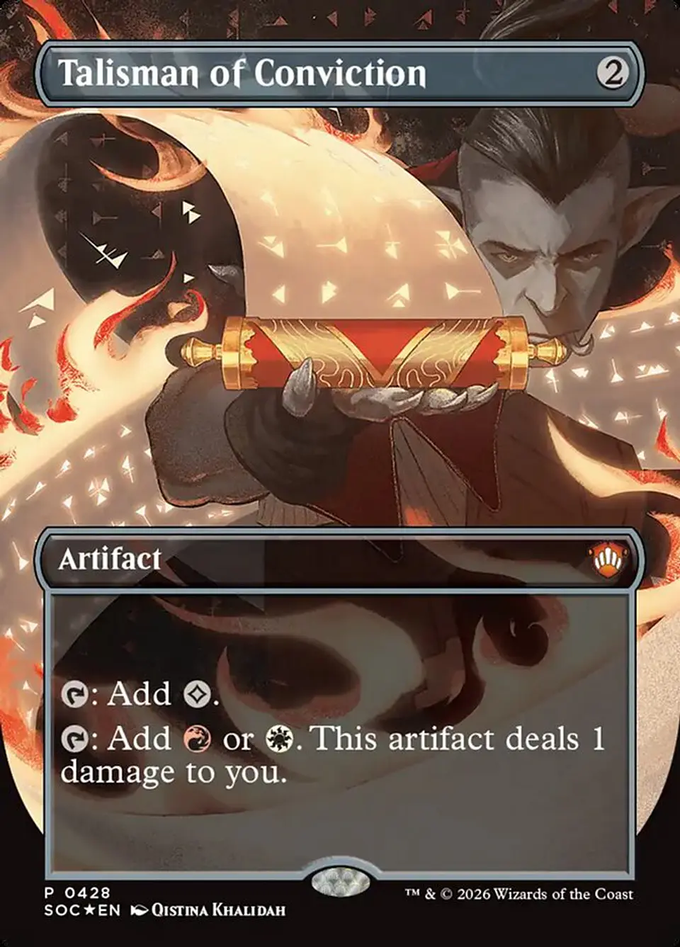 Talisman of Conviction (Borderless) 1