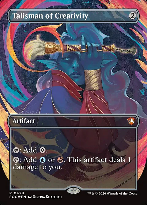 Talisman of Creativity (Borderless)