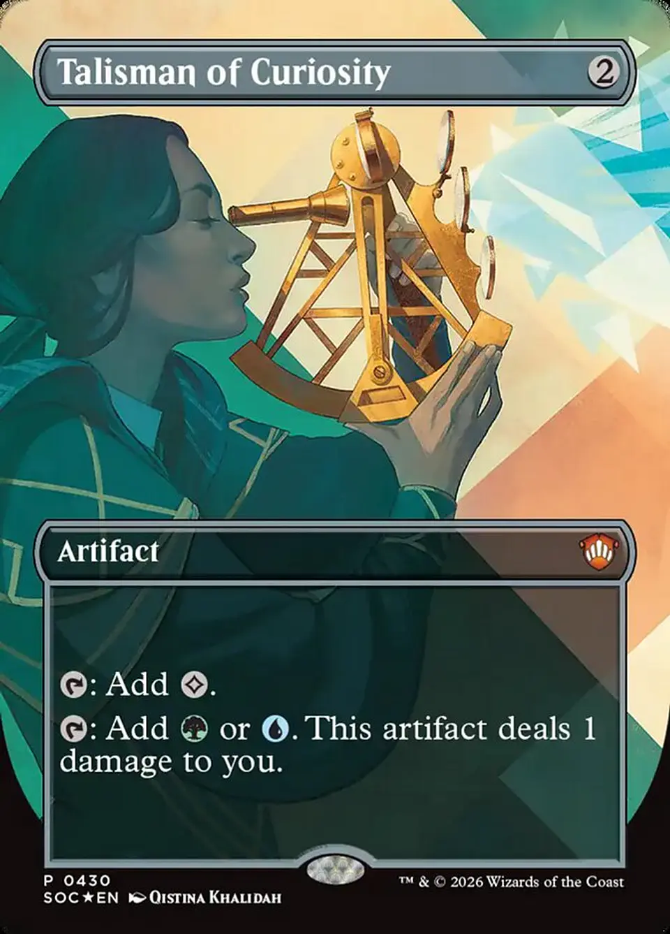 Talisman of Curiosity (Borderless) 1