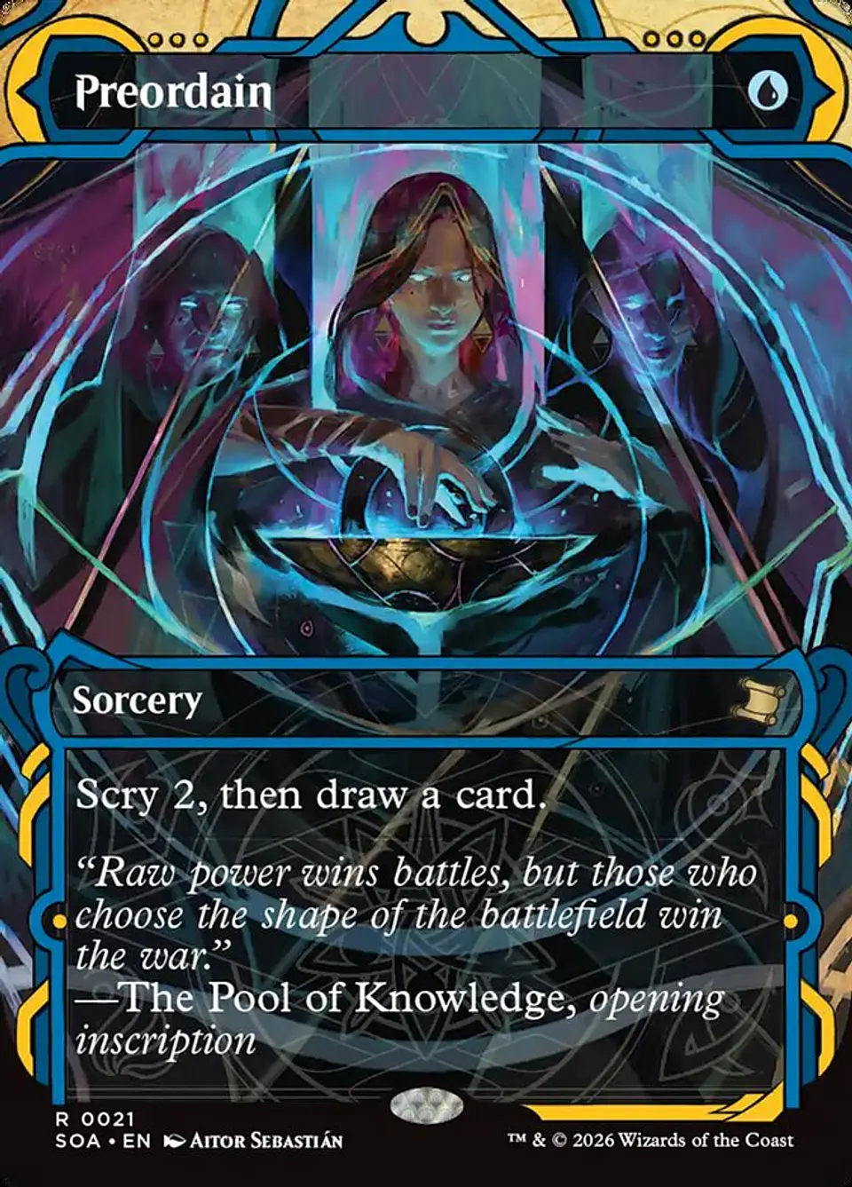 Preordain (Borderless) 1