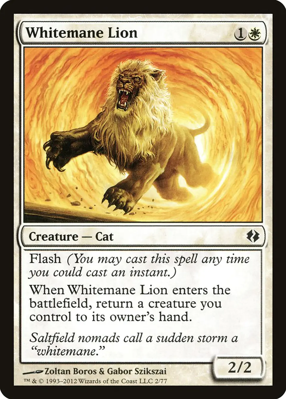 Whitemane Lion 1