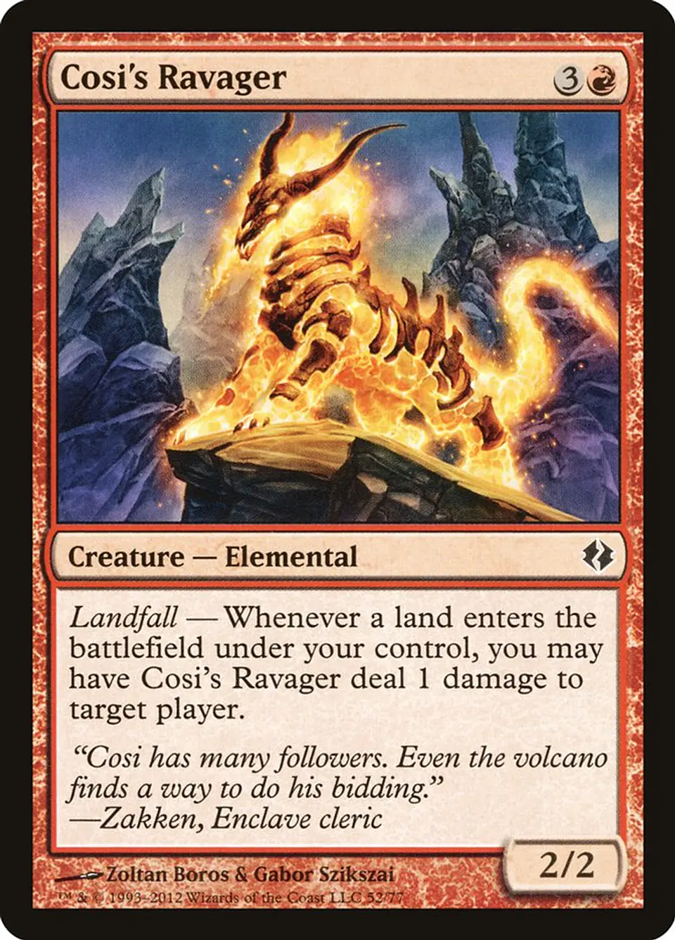 Cosi's Ravager 1