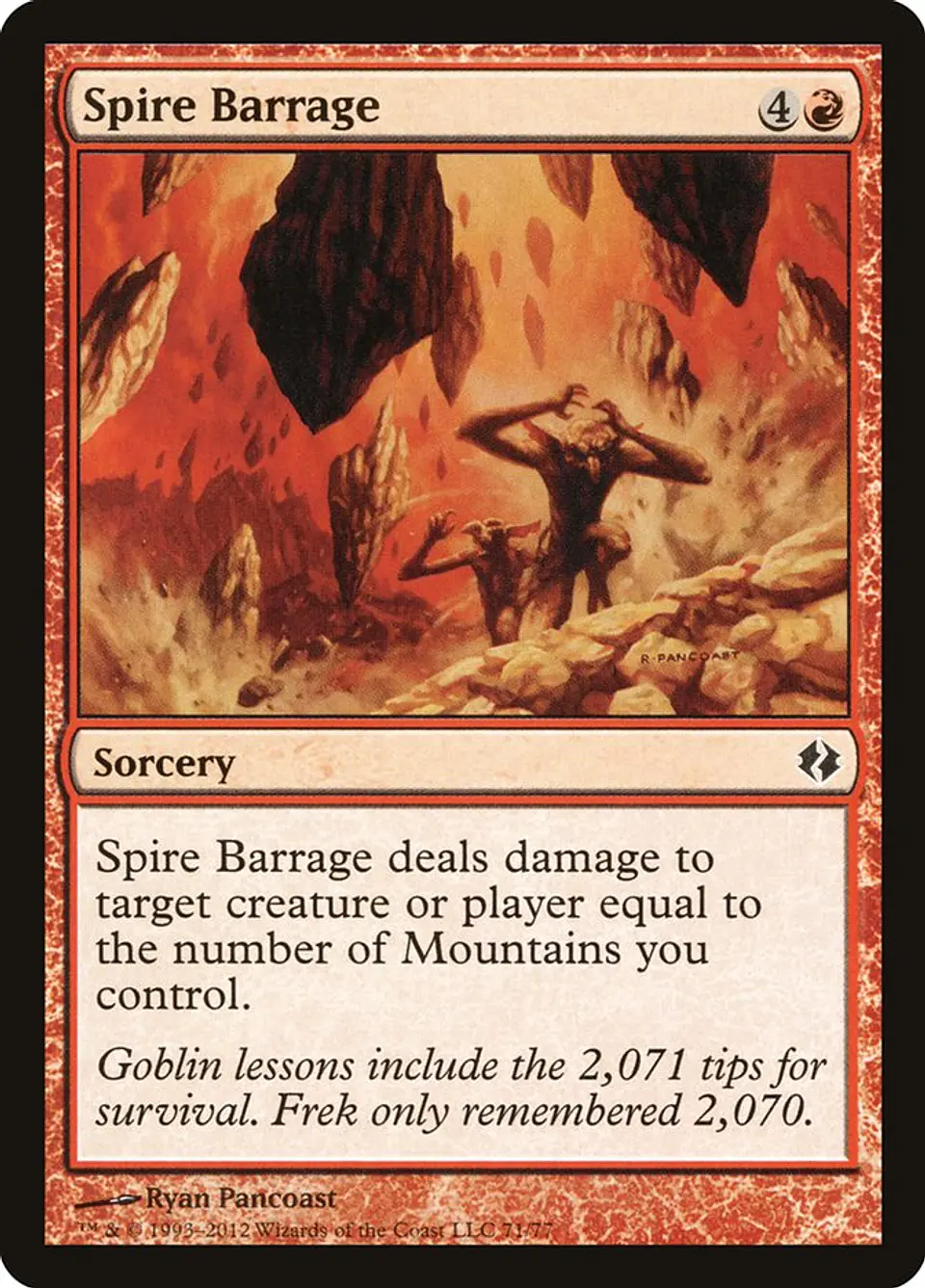 Spire Barrage 1
