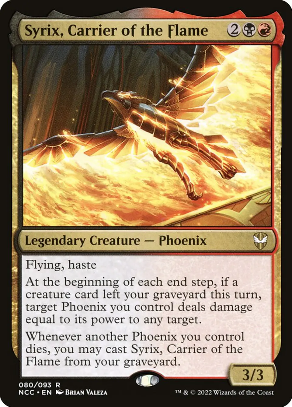 Syrix, Carrier of the Flame 1