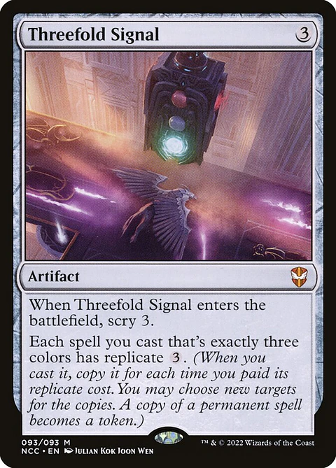 Threefold Signal