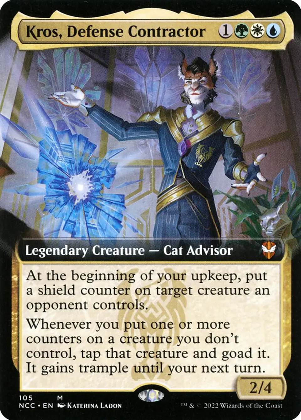 Kros, Defense Contractor (Extended Art) 1