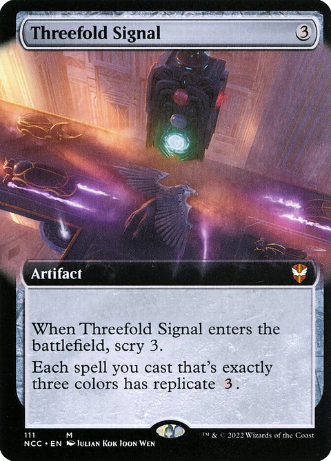 Threefold Signal (Extended Art)