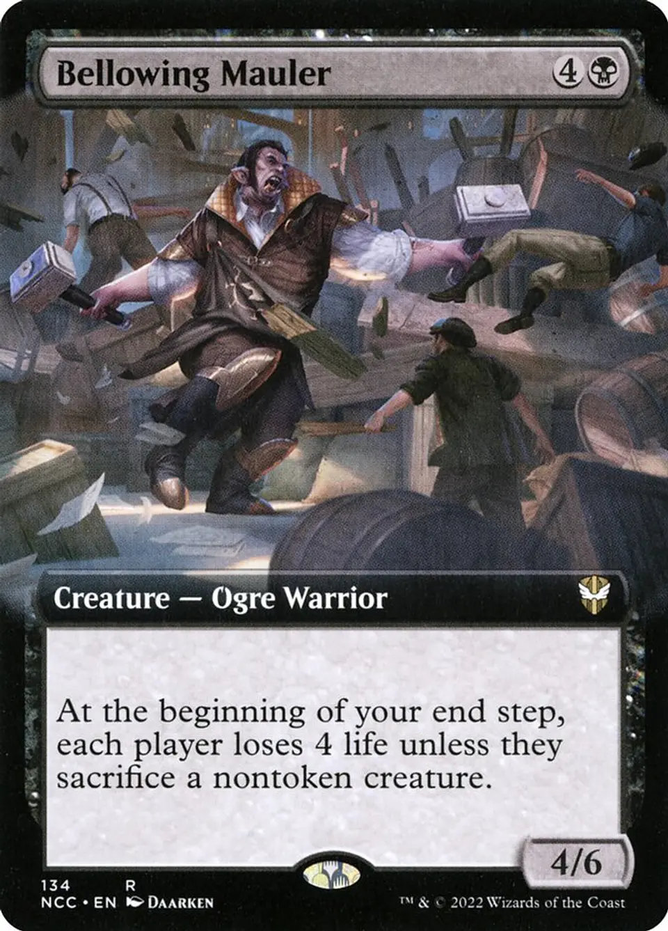 Bellowing Mauler (Extended Art) 1