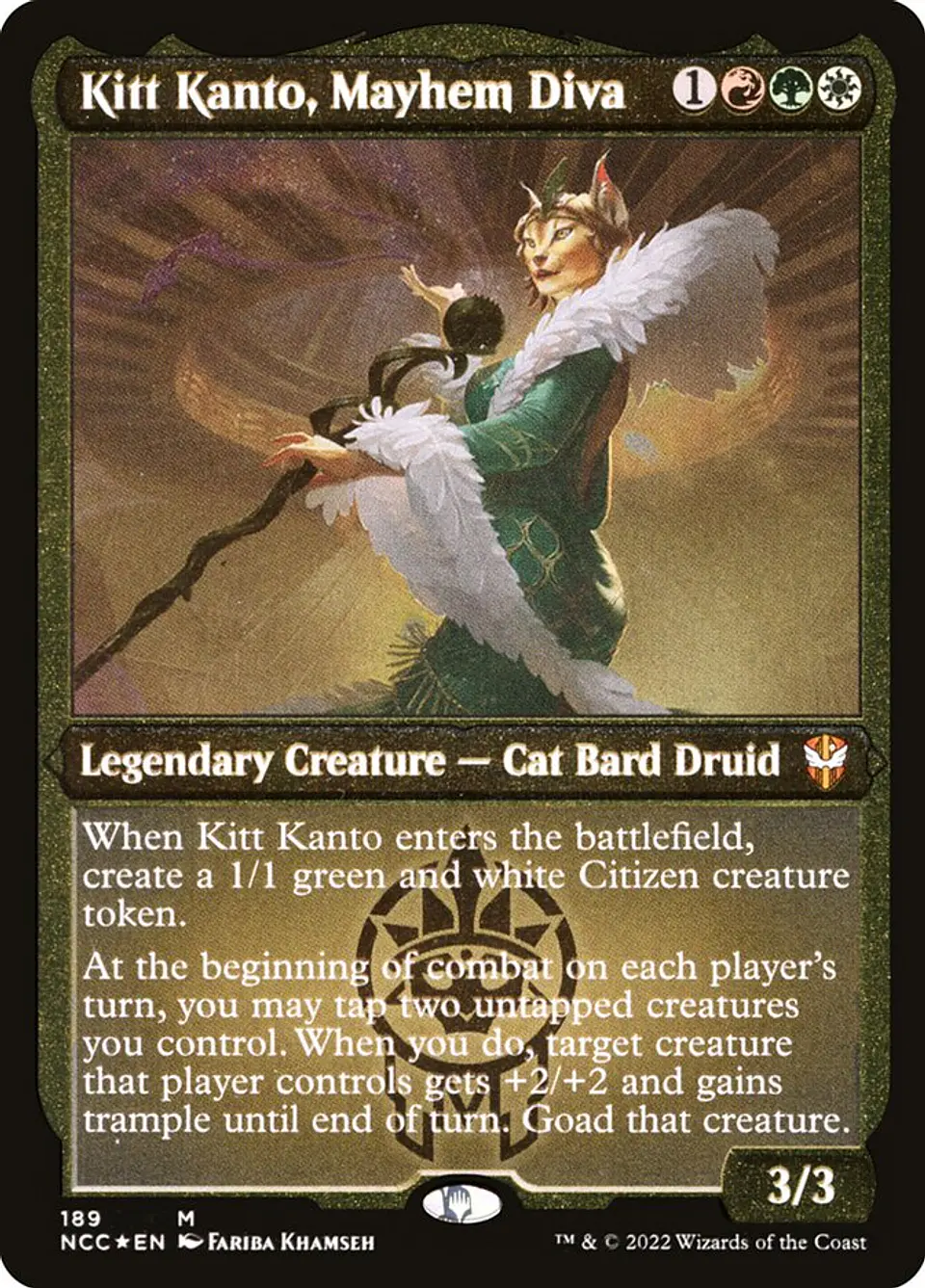 Kitt Kanto, Mayhem Diva (Carta de exhibición) 1