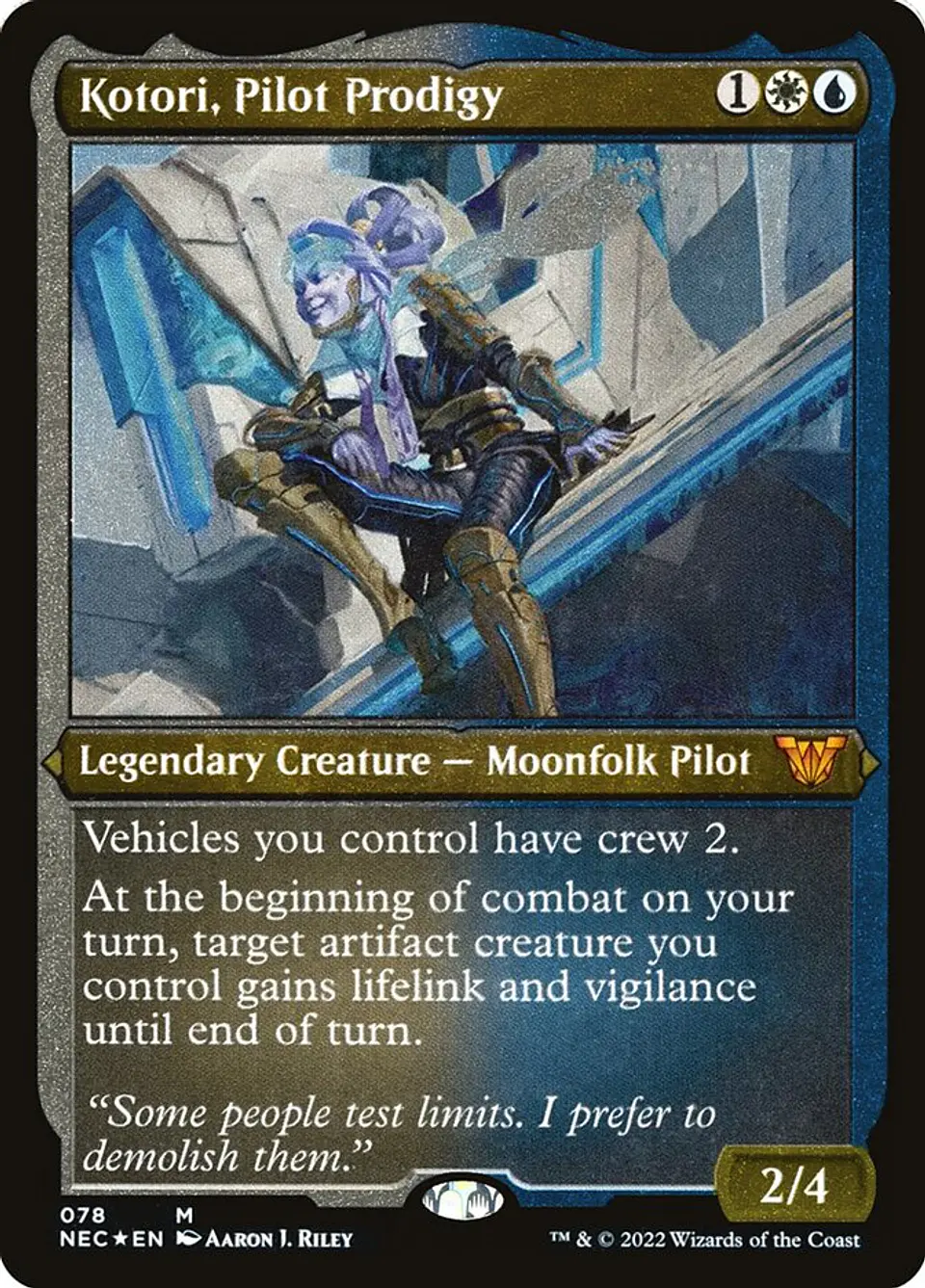 Kotori, Pilot Prodigy (Carta de exhibición) 1