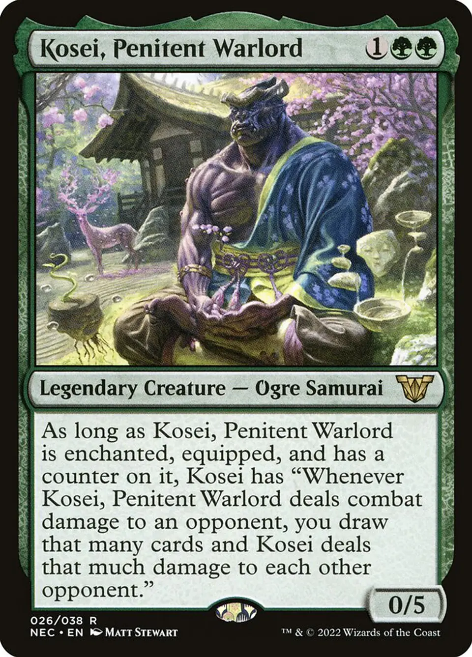 Kosei, Penitent Warlord 1
