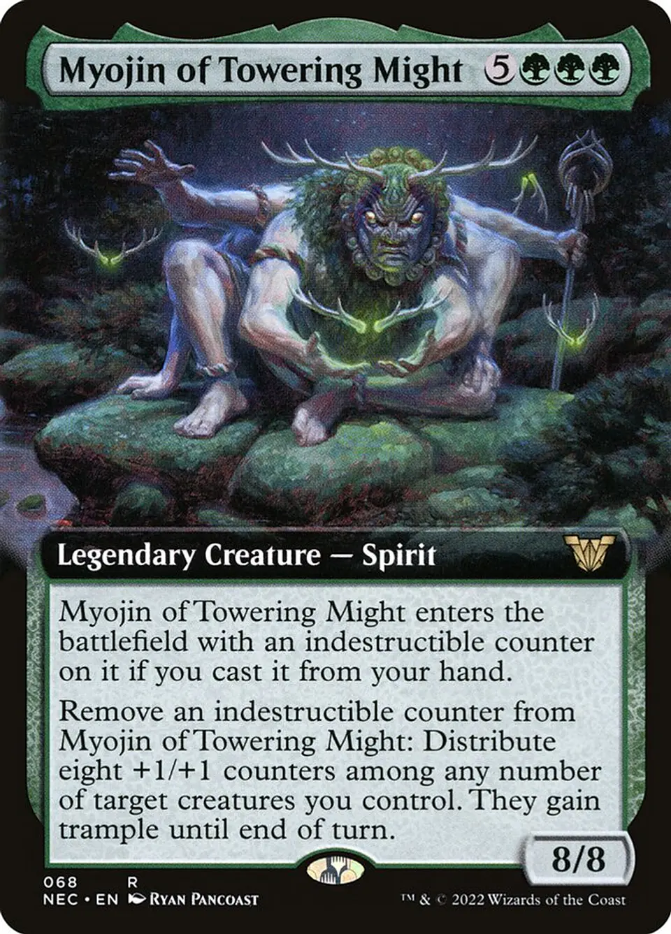 Myojin of Towering Might (Extended Art) 1