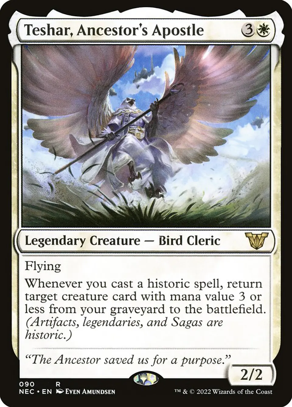 Teshar, Ancestor's Apostle 1