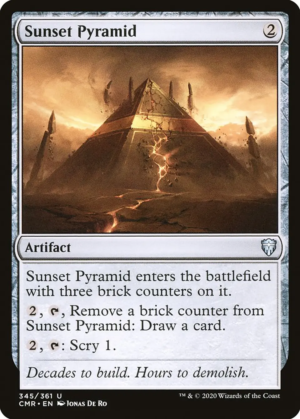 Sunset Pyramid 1