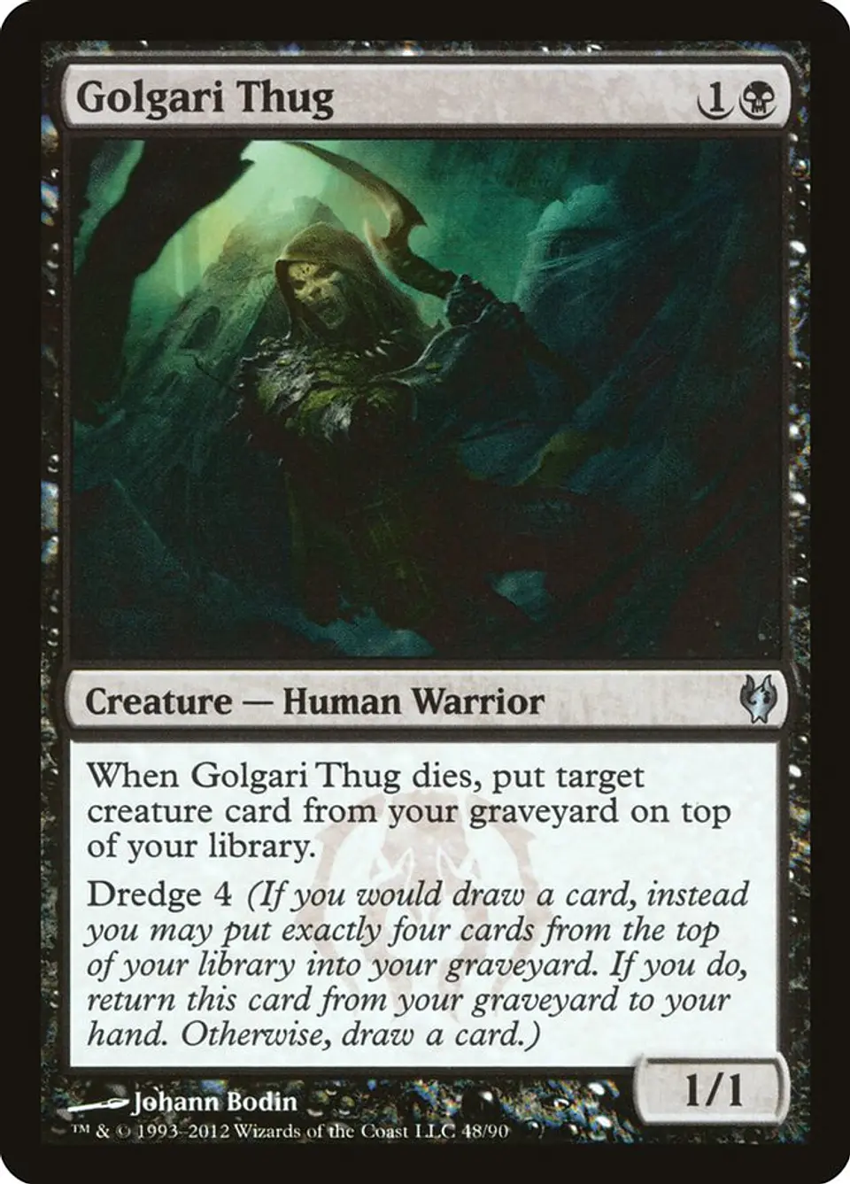 Golgari Thug 1