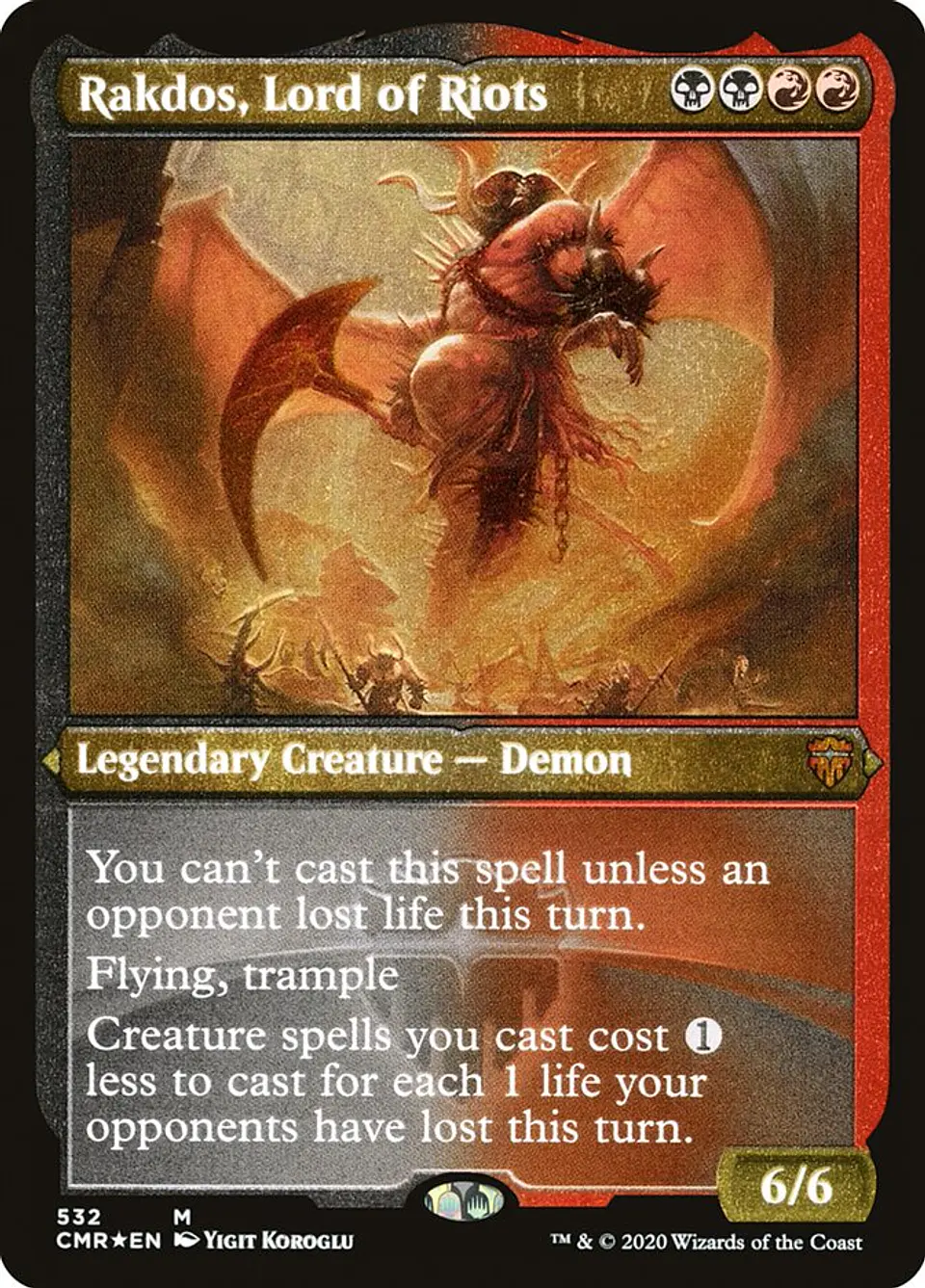 Rakdos, Lord of Riots 1