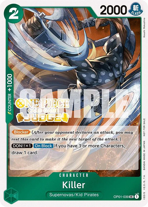 Killer (Judge Pack Vol. 3)