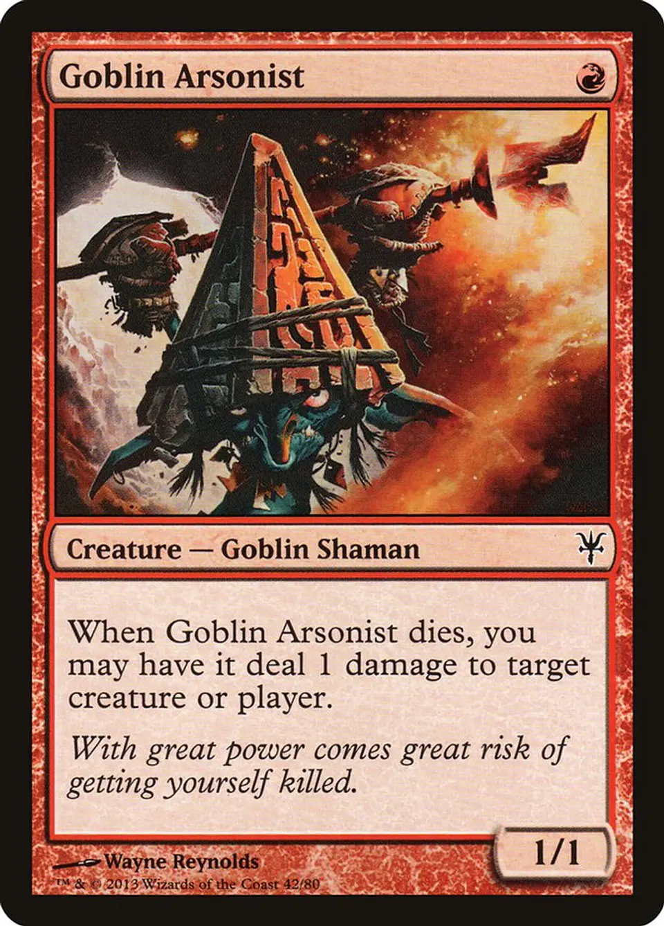 Goblin Arsonist 1