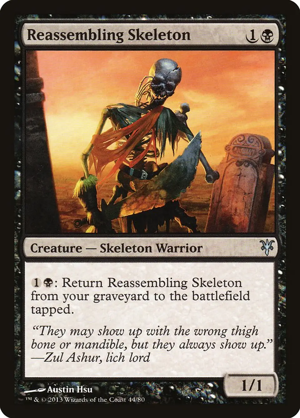 Reassembling Skeleton 1