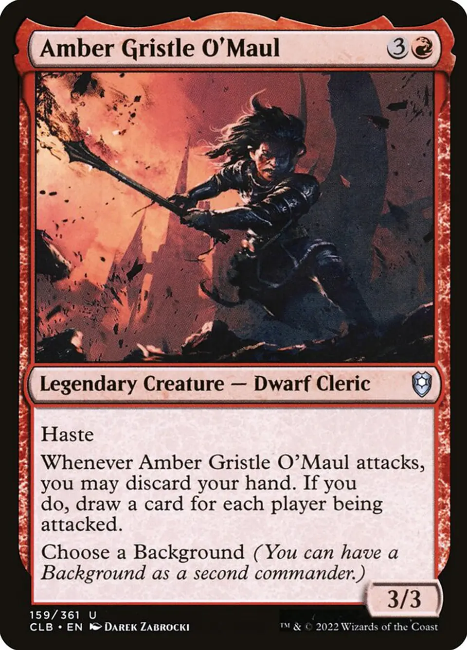 Amber Gristle O'Maul 1