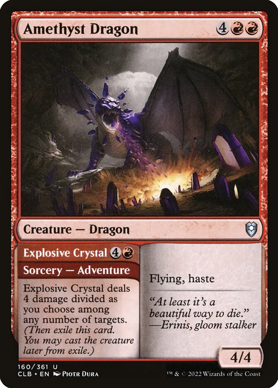 Amethyst Dragon // Explosive Crystal 1