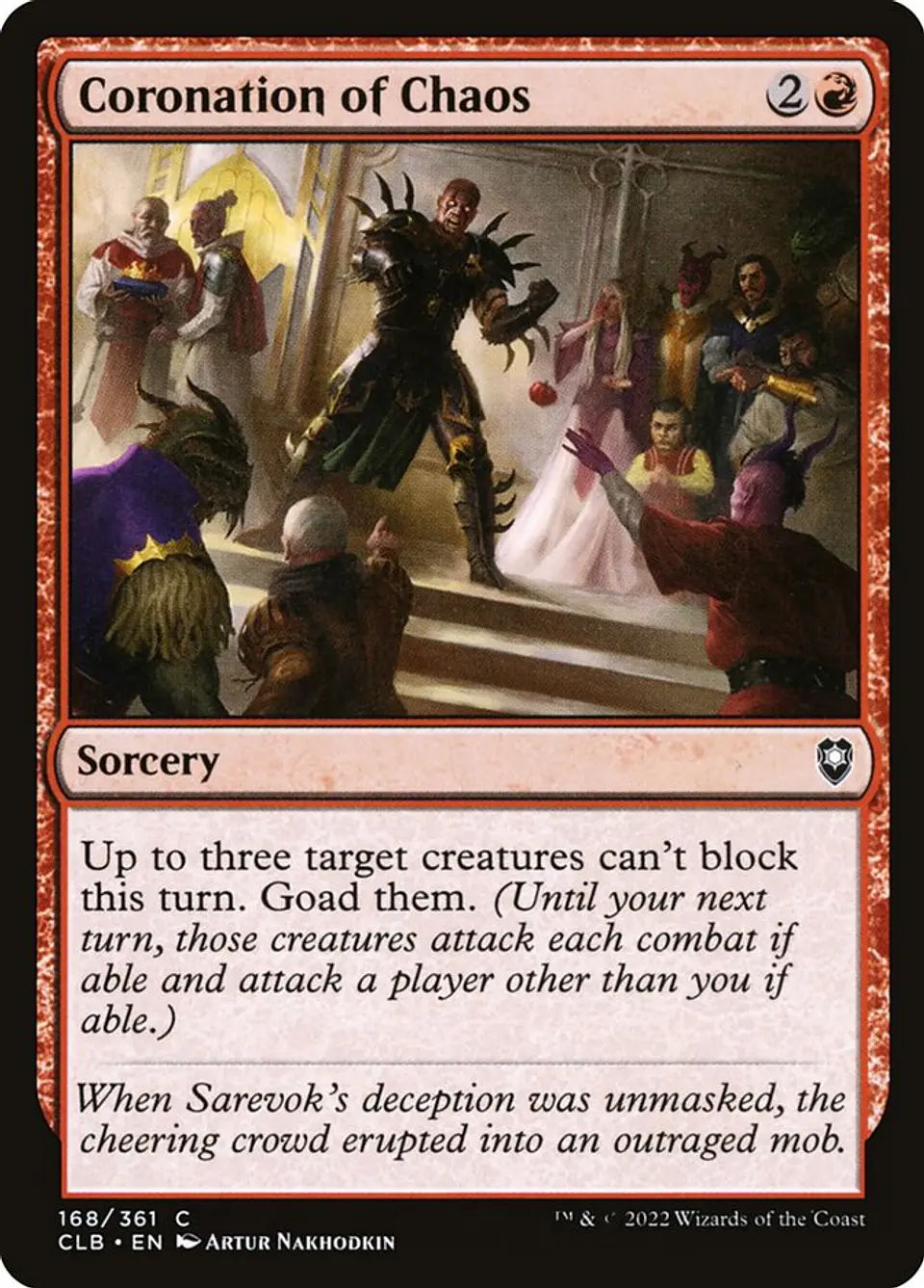 Coronation of Chaos 1