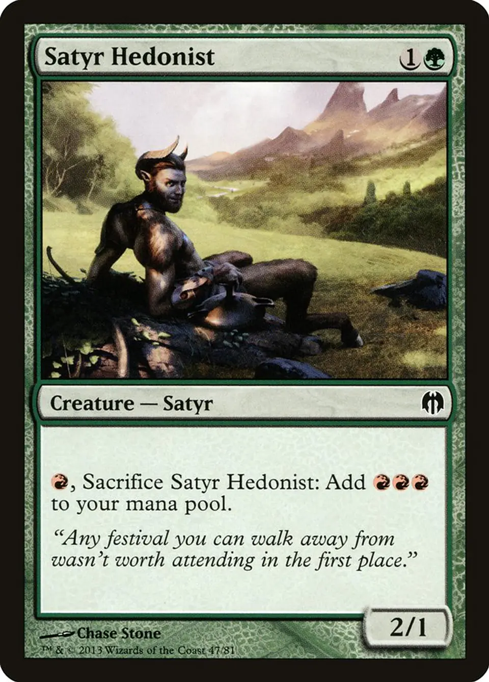 Satyr Hedonist 1