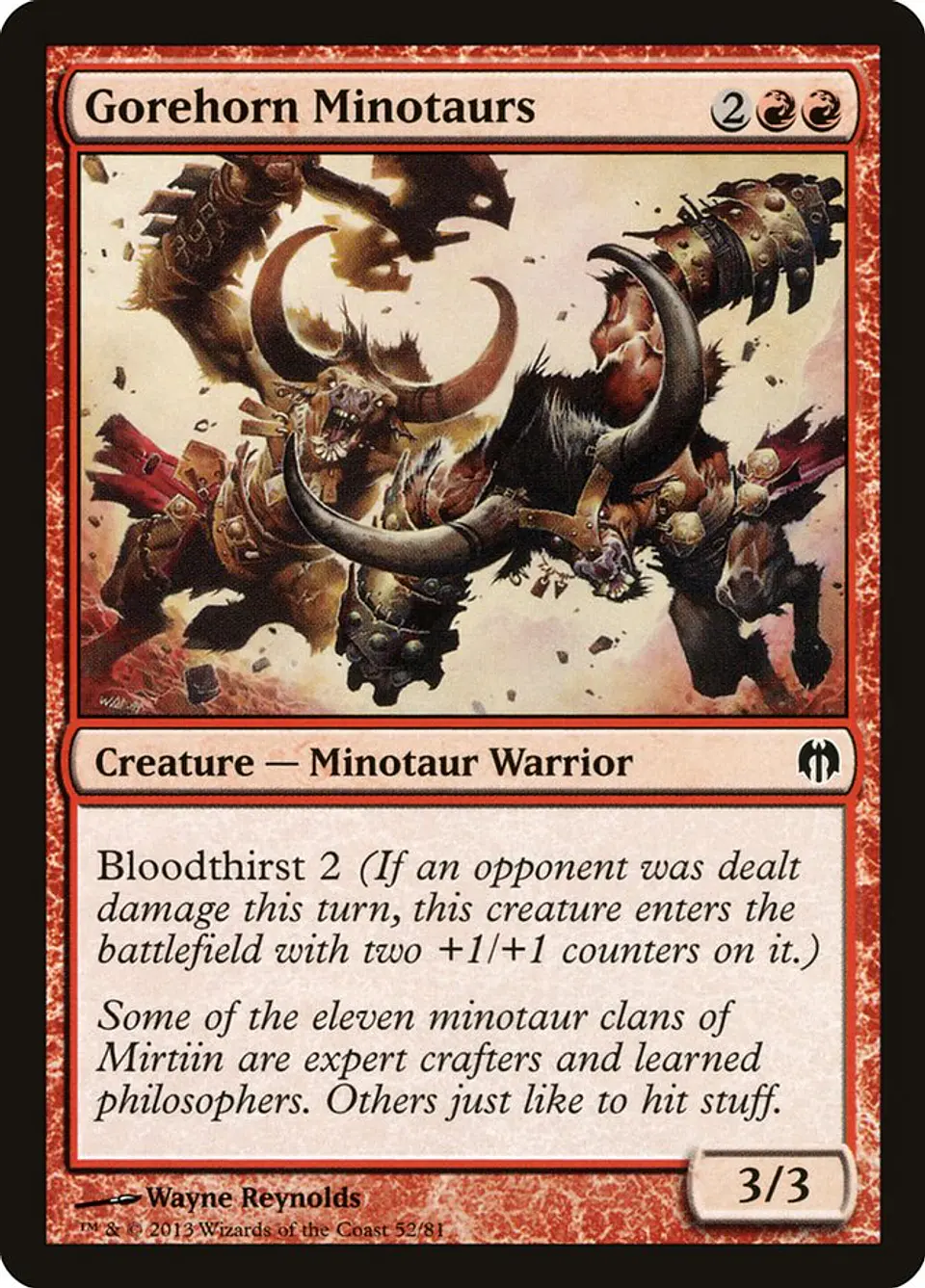 Gorehorn Minotaurs 1