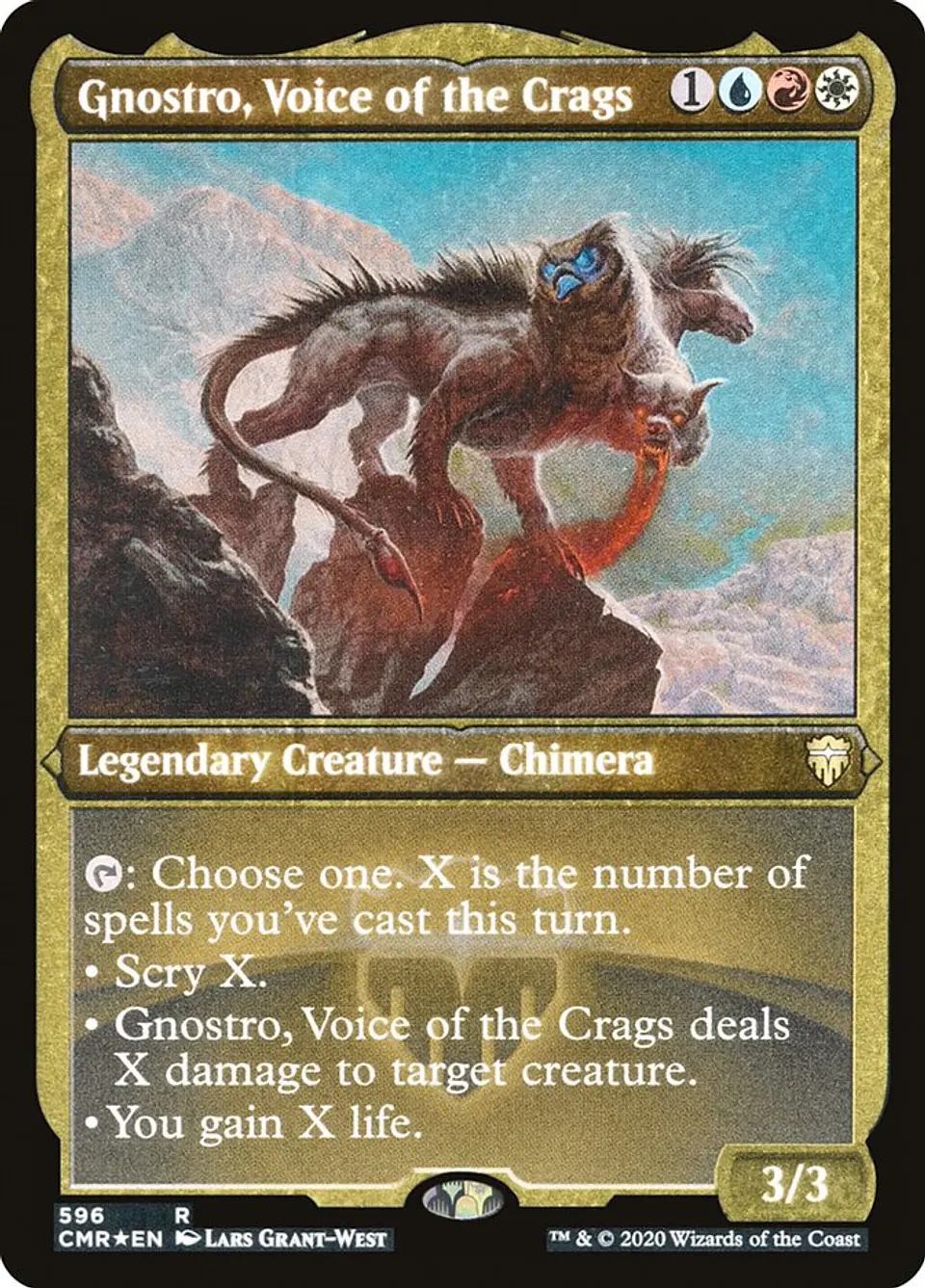 Gnostro, Voice of the Crags 1