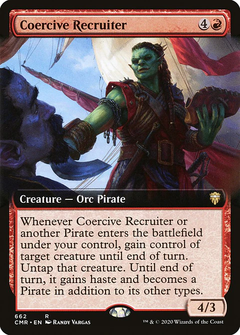 Coercive Recruiter (Extended Art)