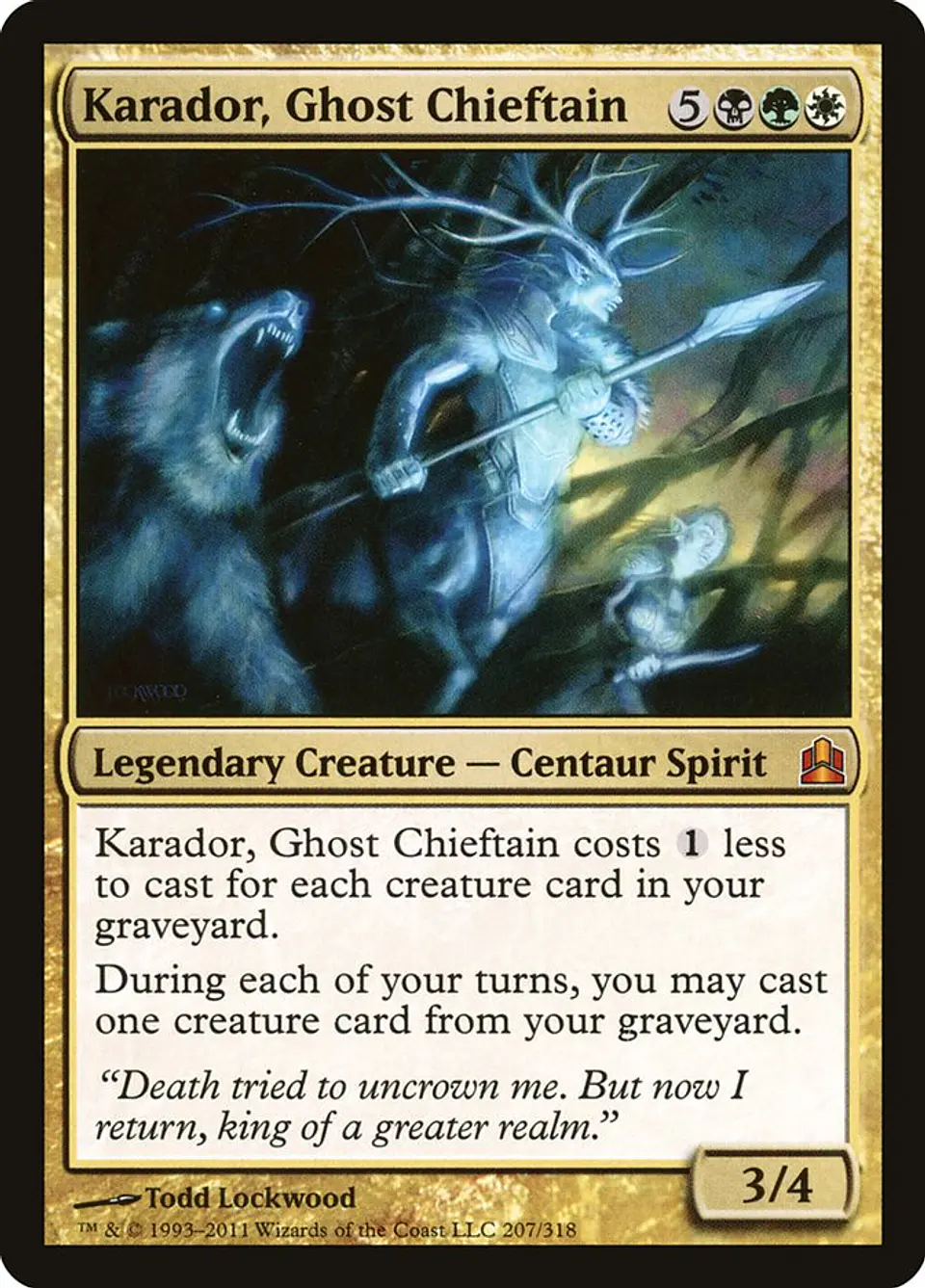 Karador, Ghost Chieftain 1