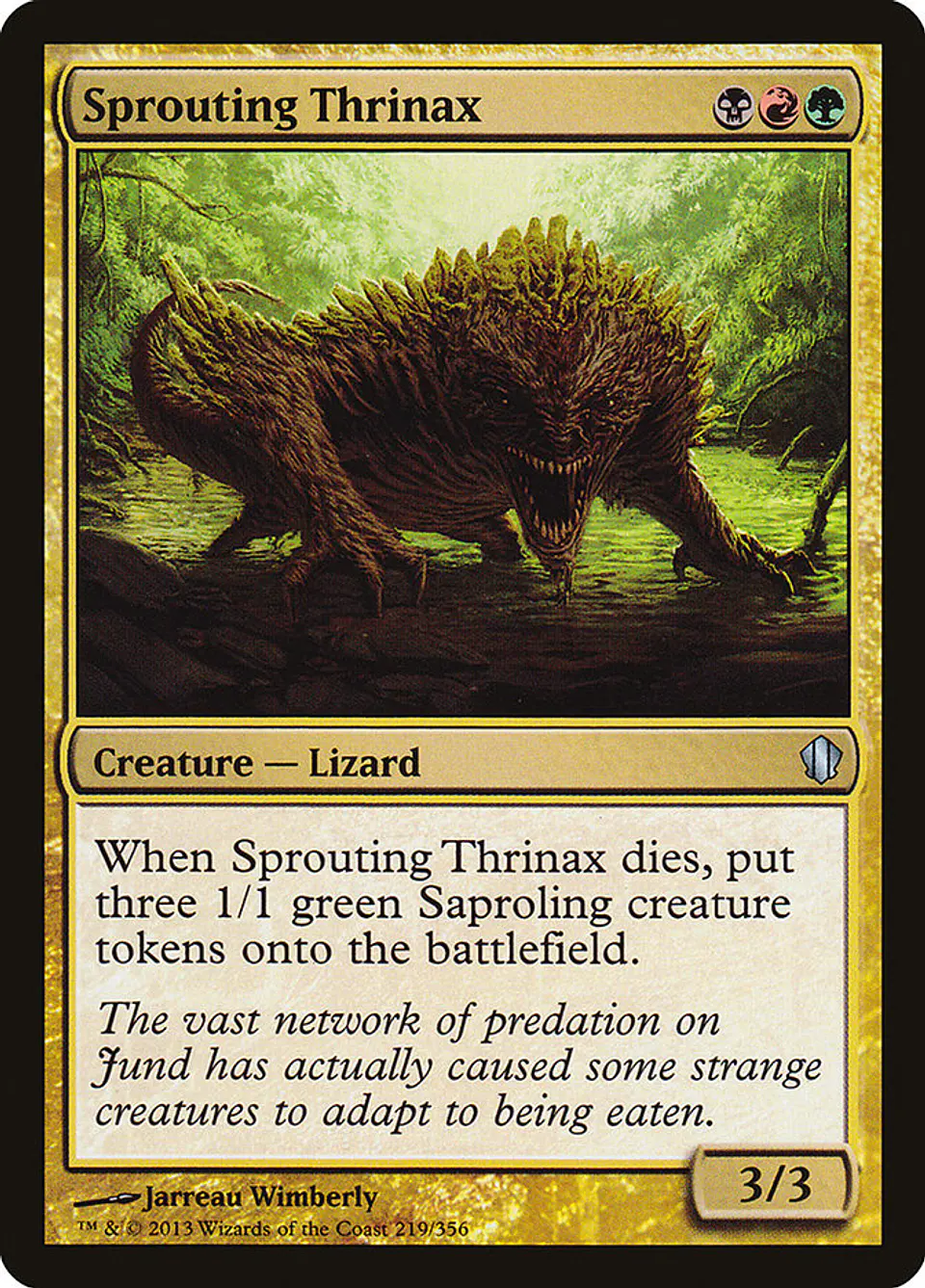 Sprouting Thrinax 1