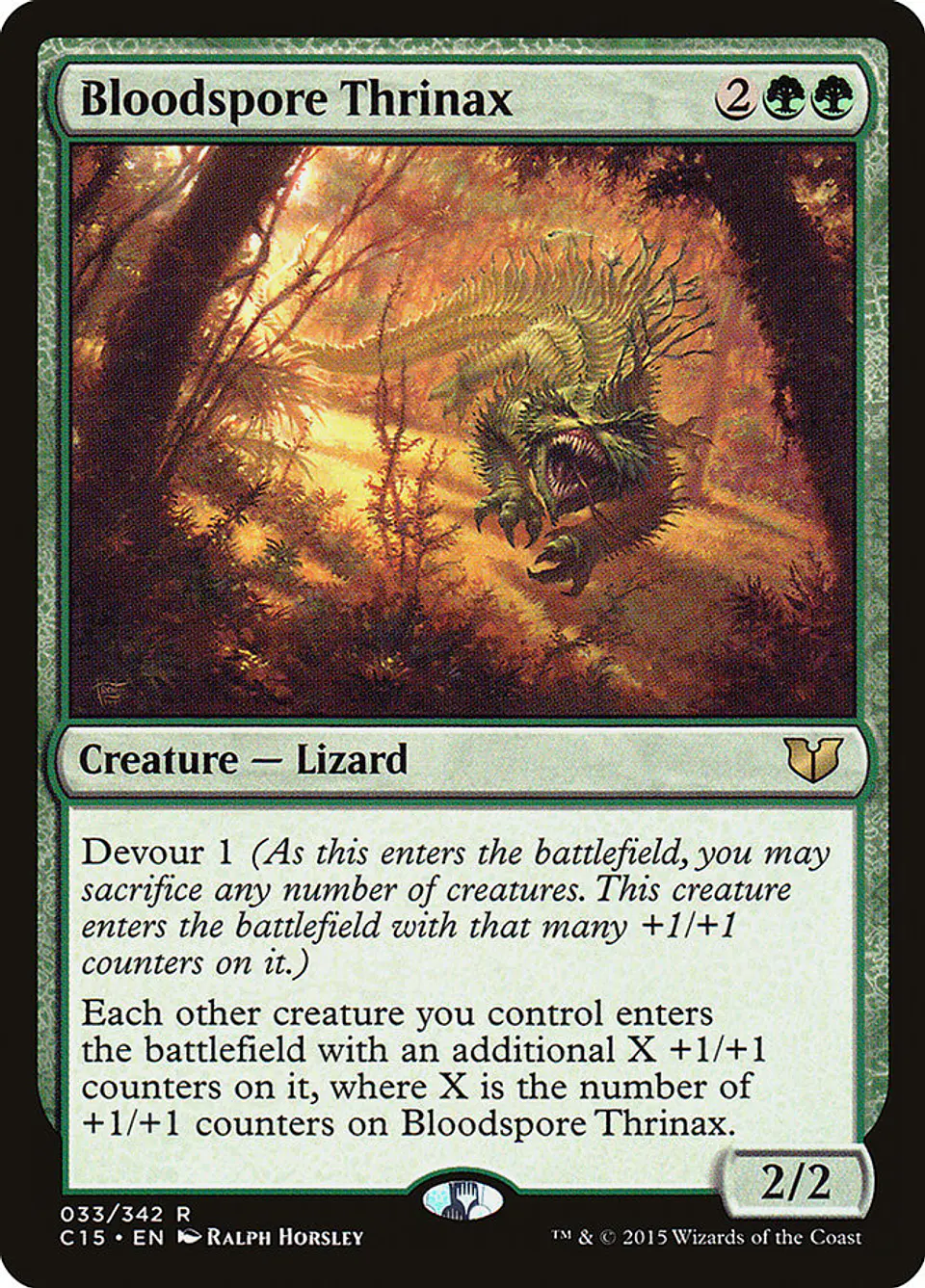 Bloodspore Thrinax 1