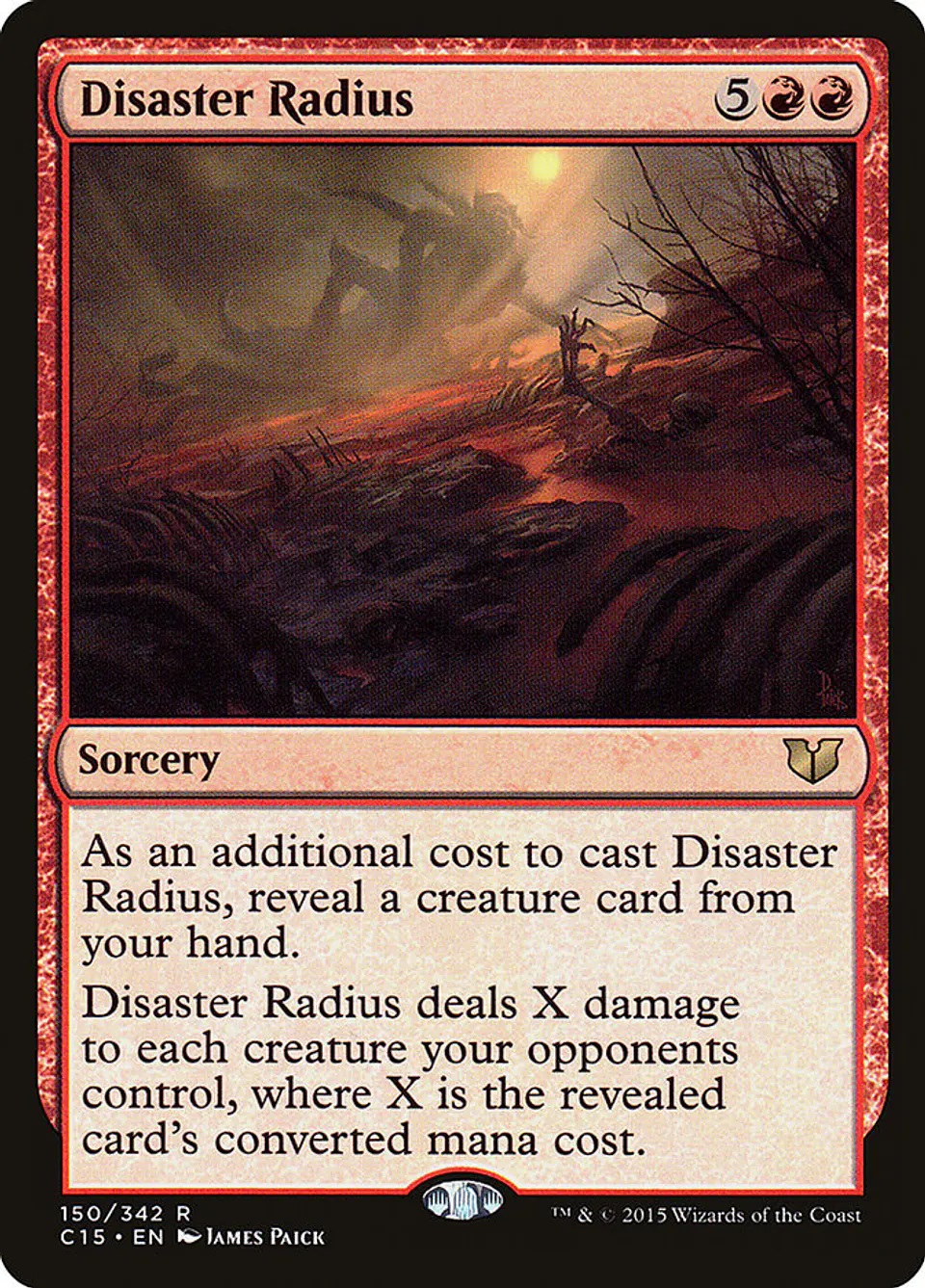Disaster Radius 1