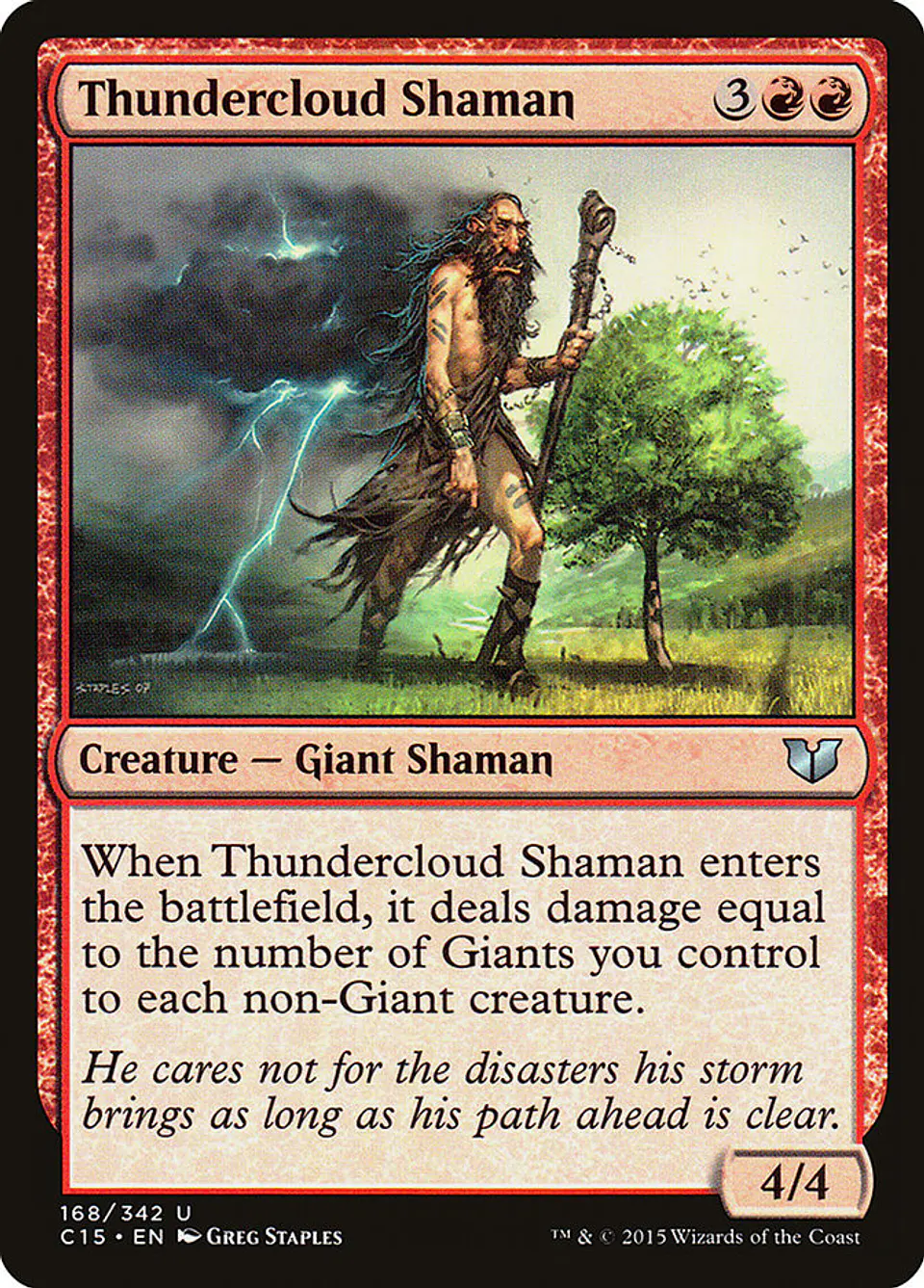 Thundercloud Shaman 1