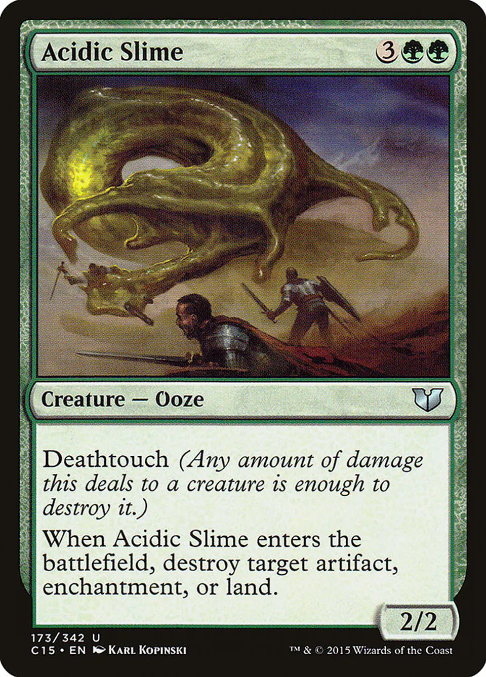 Acidic Slime 1