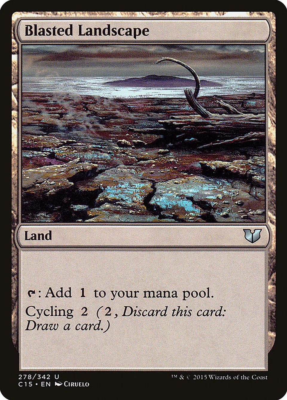 Blasted Landscape 1