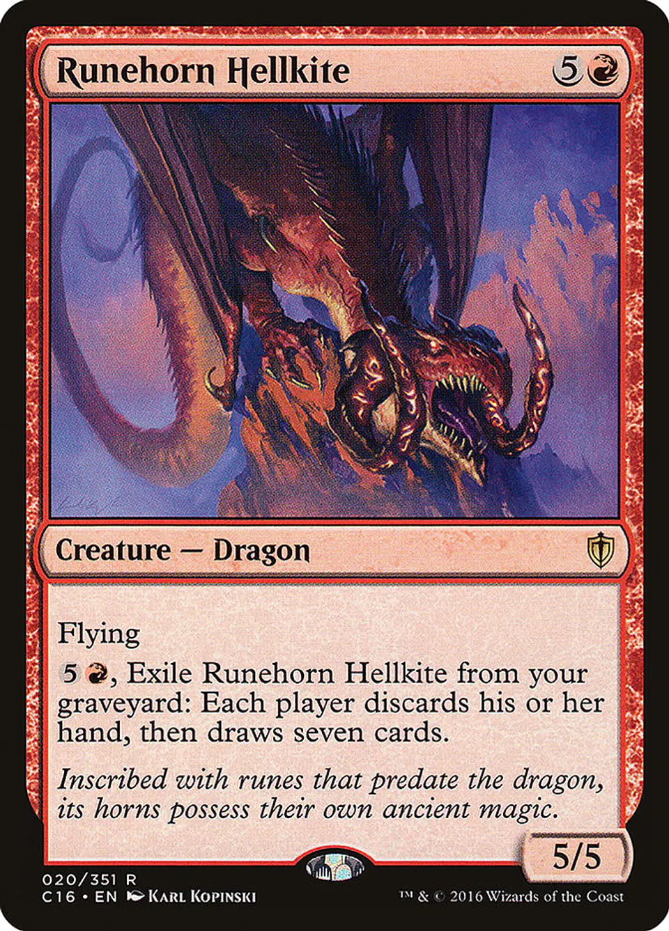 Runehorn Hellkite 1