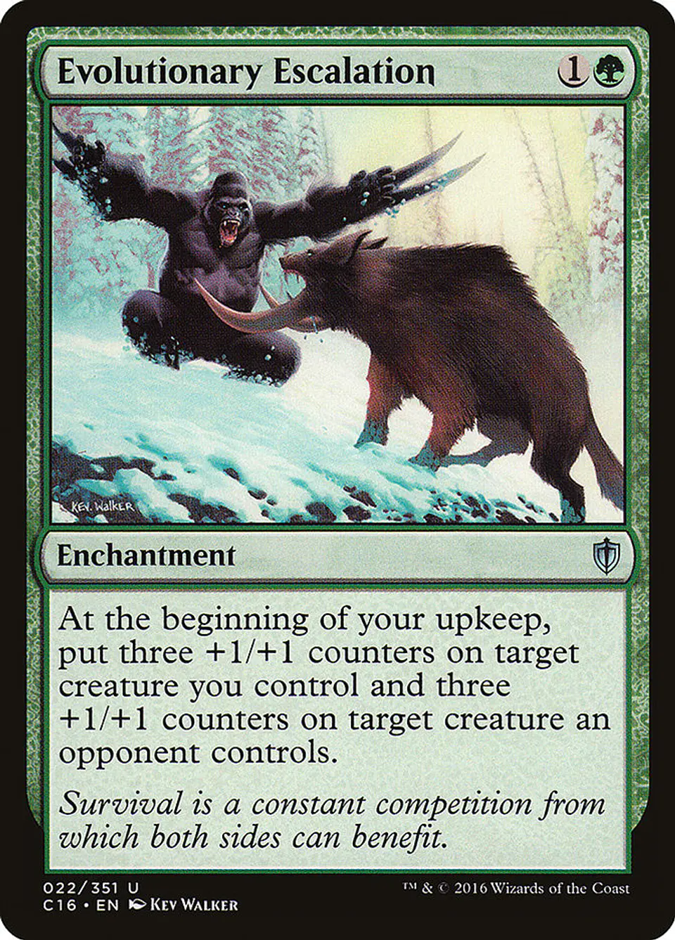 Evolutionary Escalation 1
